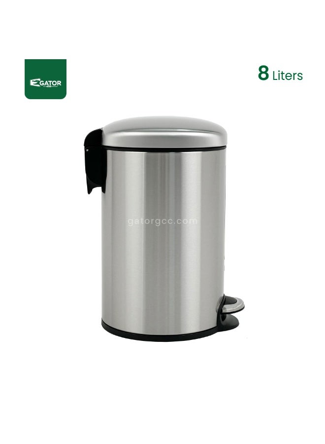 EKO Stainless Steel Soft closing Brushed Fingerprint Resistant 8L - Image 2